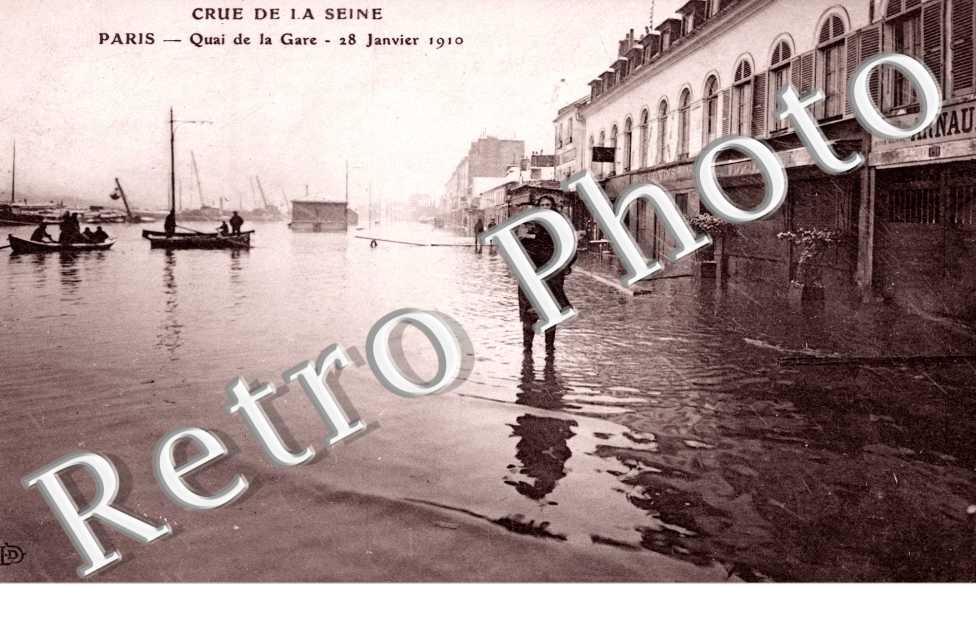 QUAI DE LA GARE 28 janvier 1910