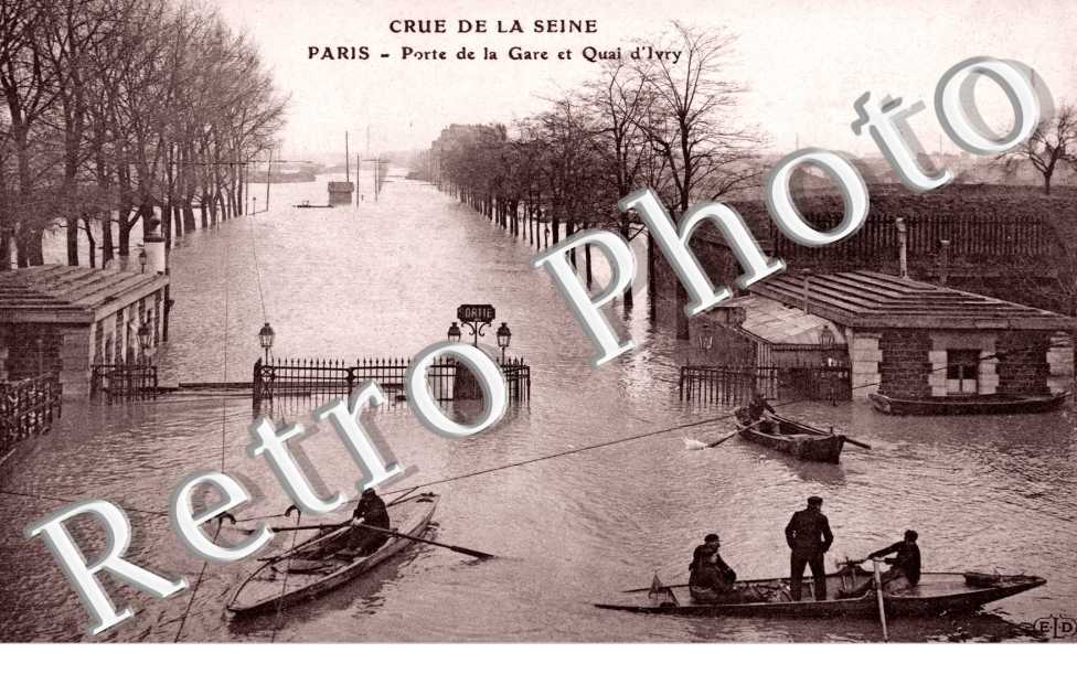 porte de la GARE ET QUAI D'IVRY