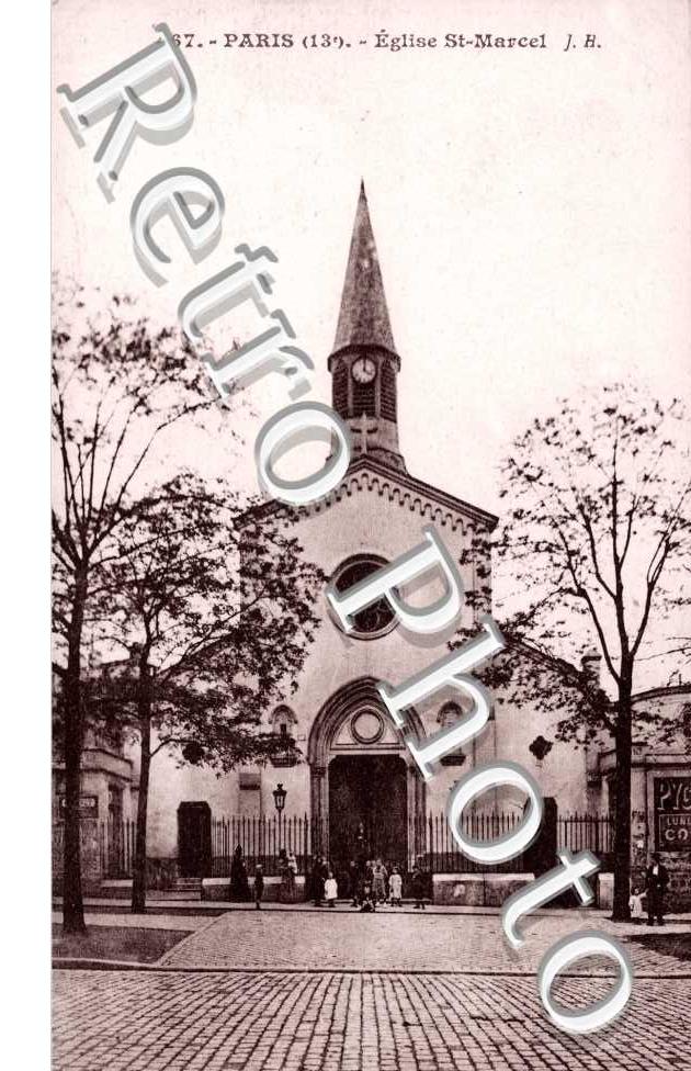 Eglise Saint-Marcel boulevard de l'Hopital