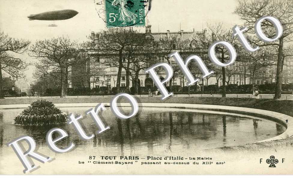 PLACE D'ITALIE  La Mairie