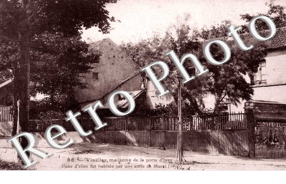 Vieilles maisons de la Porte d'Ivry