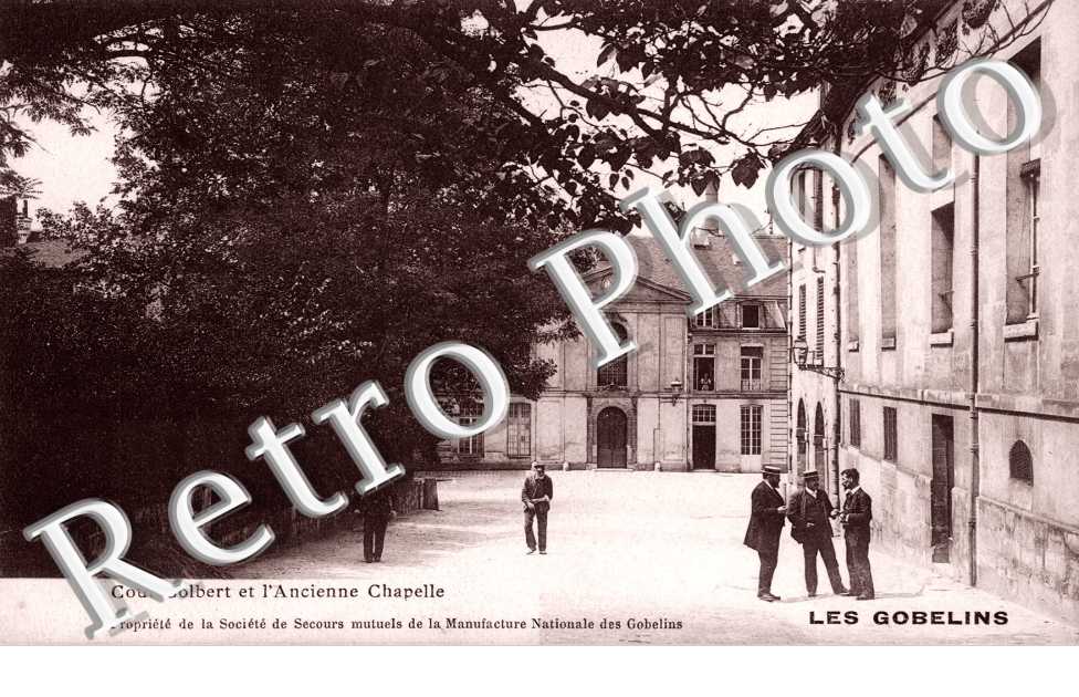 Les Gobelins La cour Colbert et l'ancienne chapelle
