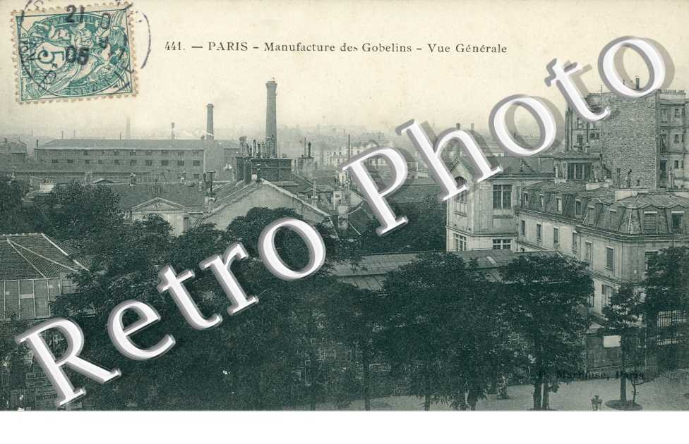 Manufacture des Gobelins, Vue generale