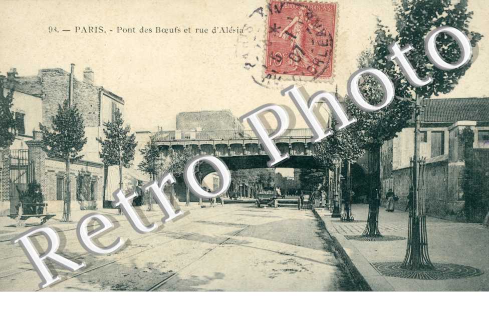 Pont des Boeufs et Rue d'Alesia