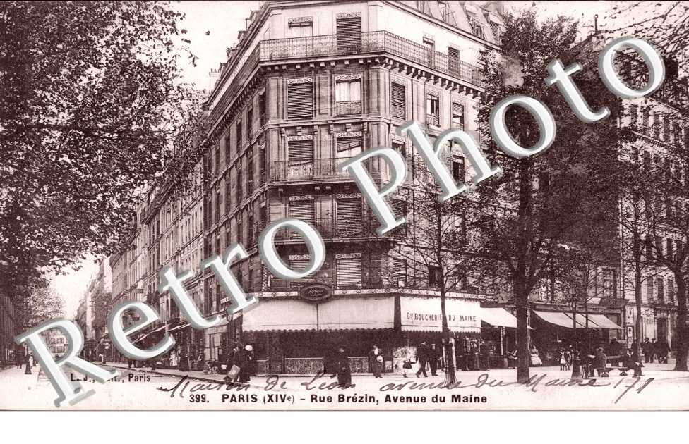 Rue Bezin, Avenue du Maine