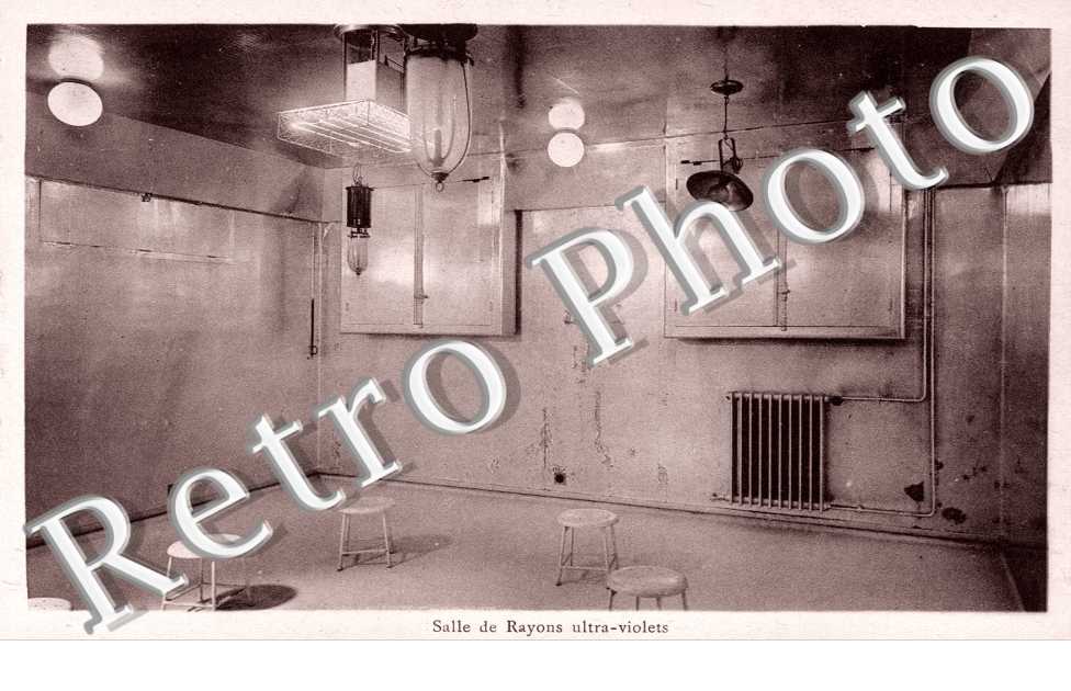 Ecole de Puericulture de la Faculte de Medecine, Salle de Rayons ultra violets