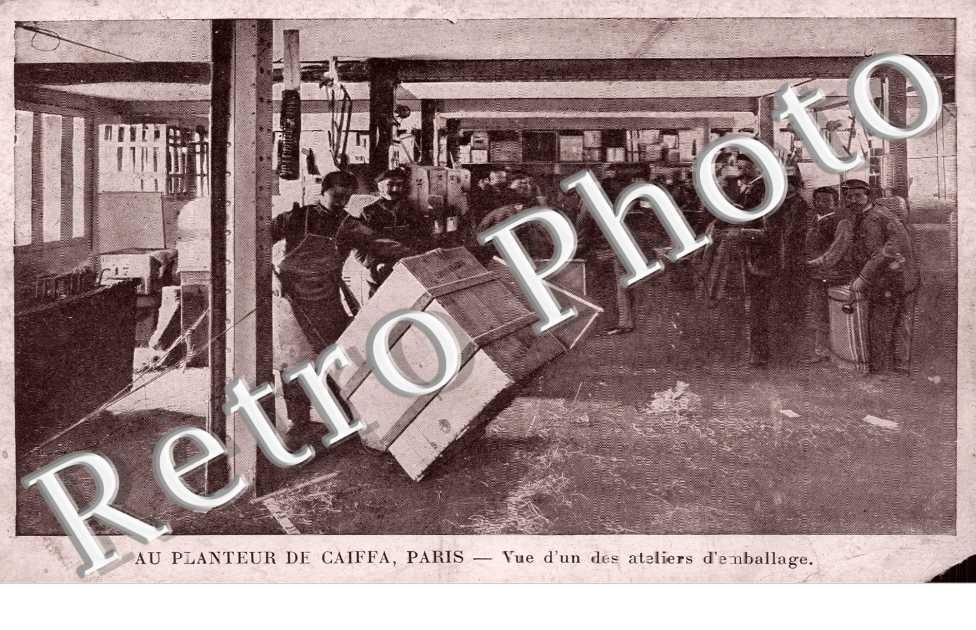 Au Planteur de Caiffa, Atelier d'emballage