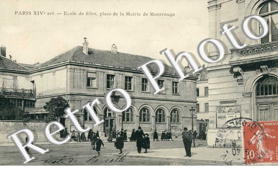 Ecole de Filles, Place de la Mairie de Montrouge