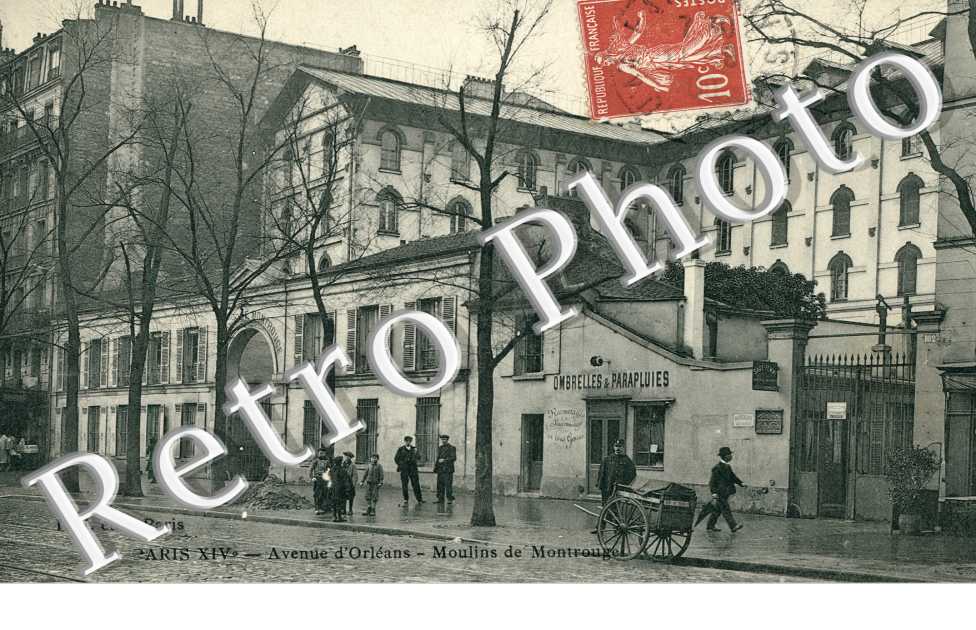 Avenue d'Orleans, Moulins de Montrouge