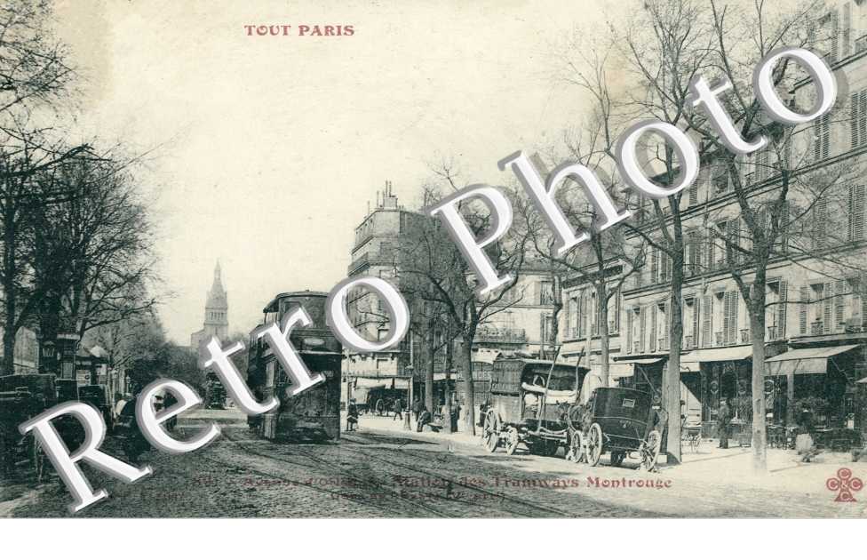 Station des Tramways Montrouge Gare de l'Est