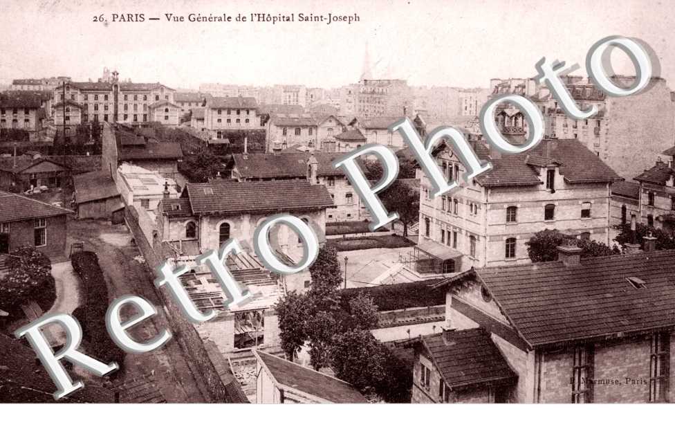 vue generale de l'hopital Saint Joseph Rue Didot