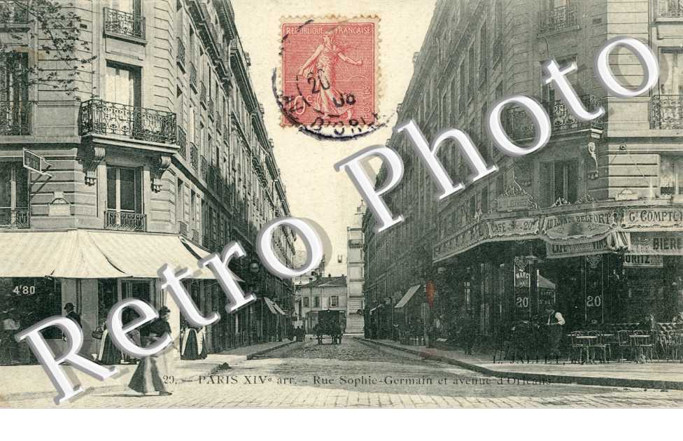 Rue Sophie Germain et Avenue d'Orleans