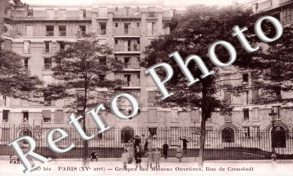 Inondations 1910, Rue des Usines et Boulevard de Grenelle