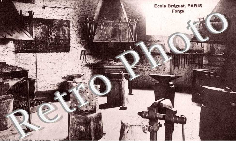81-83 rue Falguiere Ecole Breguet, Forge