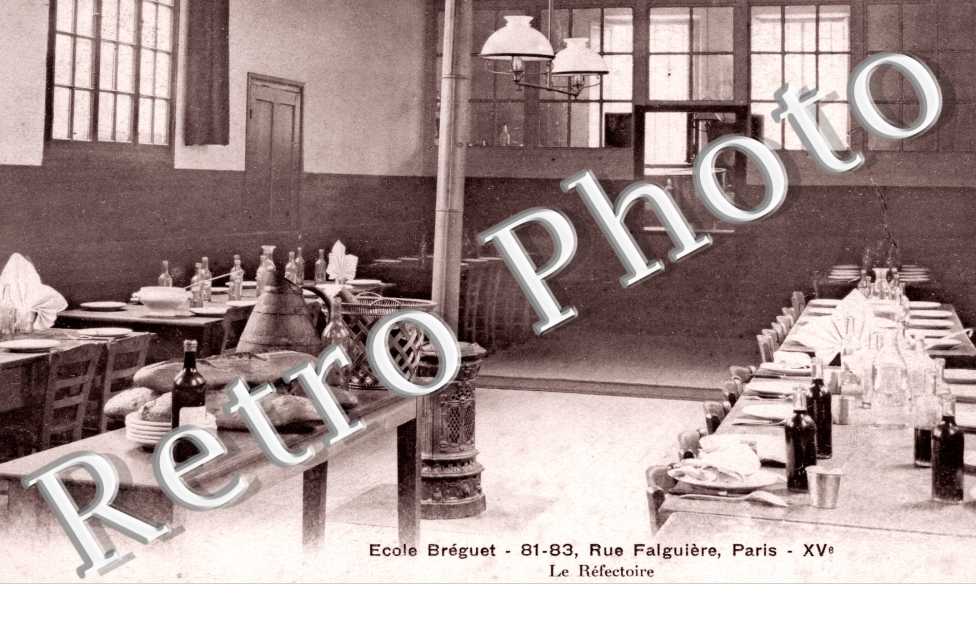 81-83 rue Falguiere Ecole Breguet, le Refectoire