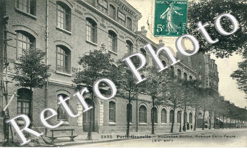 Grenelle, Nouvelles Ecoles, Avenue Felix Faure