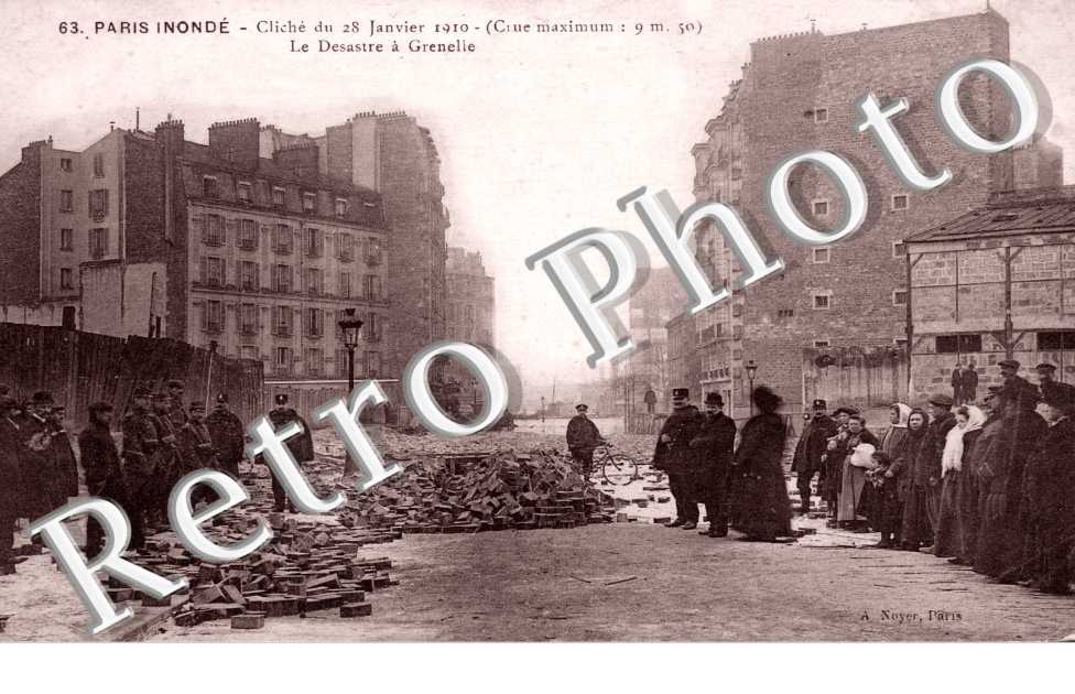 Inondations 1910, Le Desastre a Grenelle