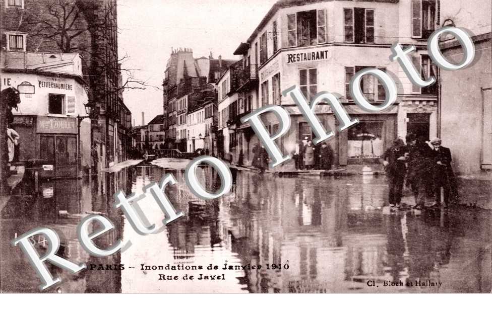 Inondations 1910, Rue de Javel