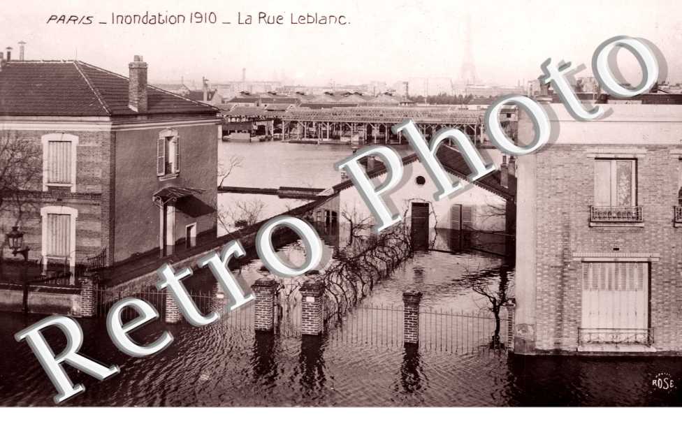 Inondations 1910, Rue Leblanc