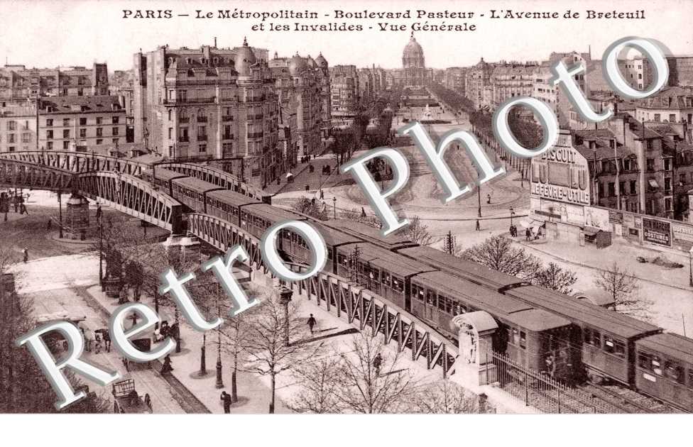 Boulevard Pasteur et le Metroplolitain, Avenue de Breteuil et les Invalides