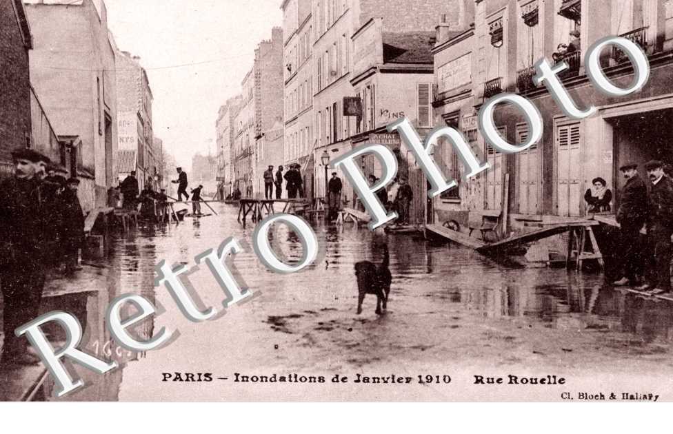 Inondations 1910, Rue Rouelle