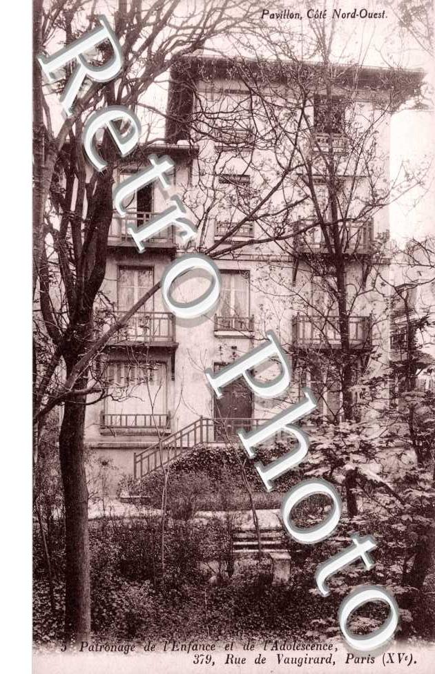 379 rue de Vaugirard -  Patronage de l'Enfance et de l'Adolescence