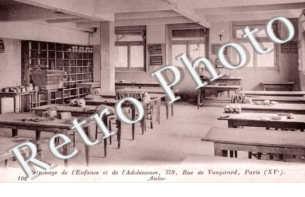 379 rue de Vaugirard -  Patronage de l'Enfance et de l'Adolescence, Atelier