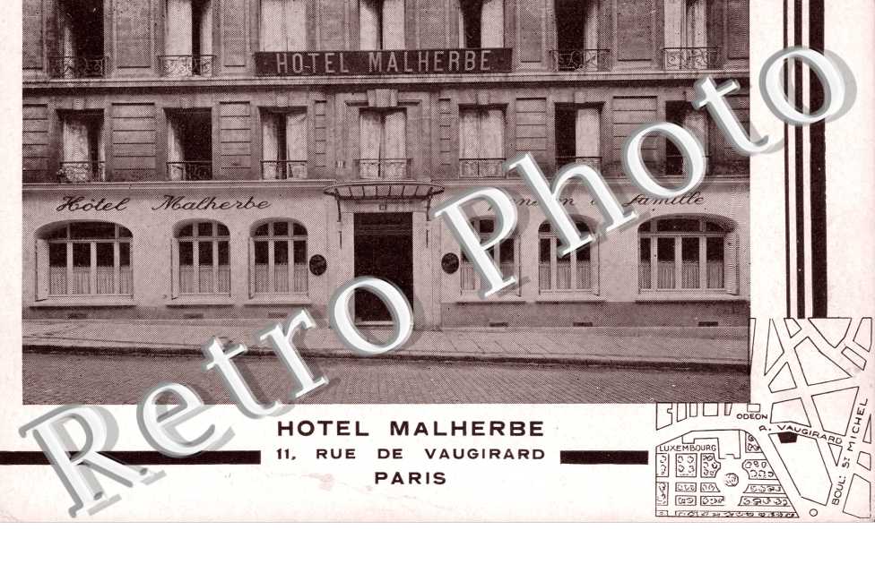 Hotel Malherbe, 11 Rue de Vaugirard
