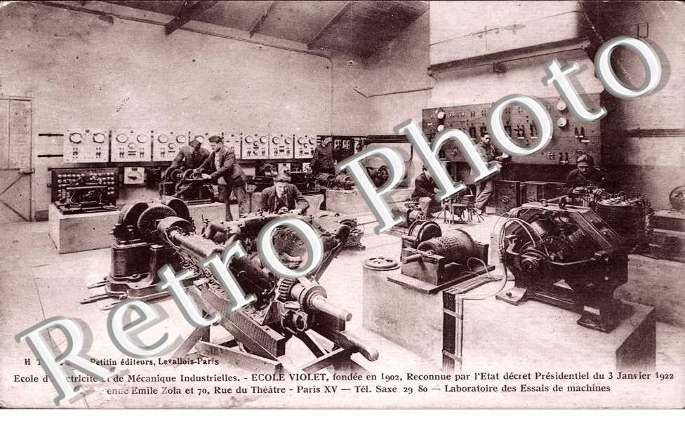 Ecole d'Electricite et de Mecanique Industrielles, Ecole Violet