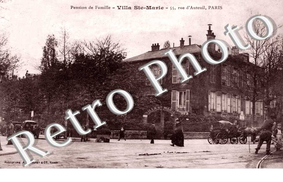 Villa Sainte Marie  Pension de famille - 55 rue d'Auteuil