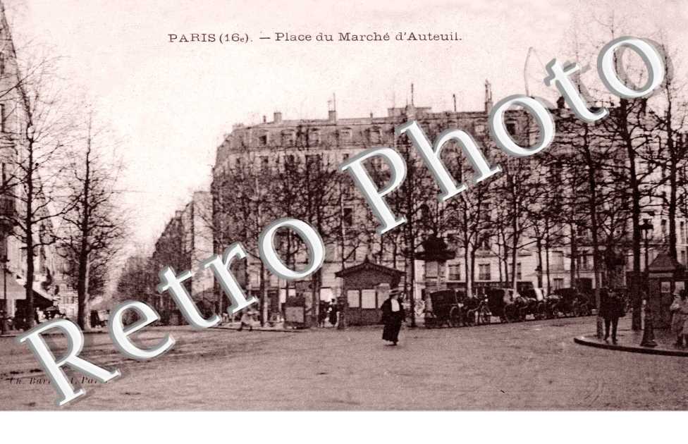 place du marche d'Auteuil