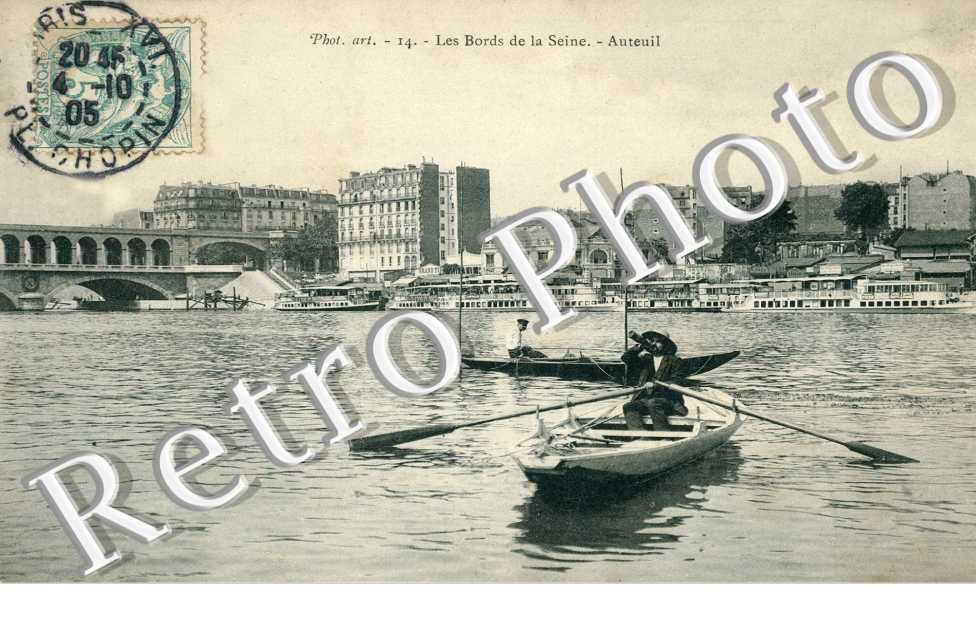 les bords de la Seine -  Auteuil