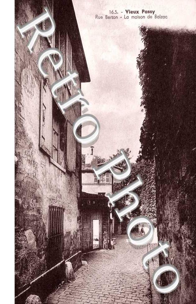 Vieux Passy La Maison de Balzac