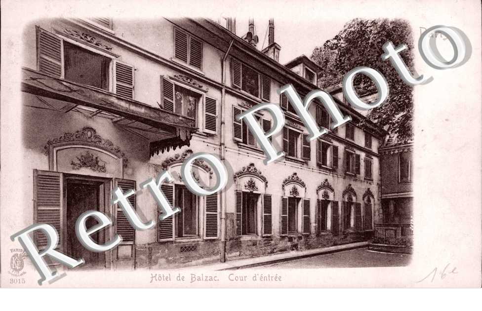 Hotel de Balzac Cour d'entree