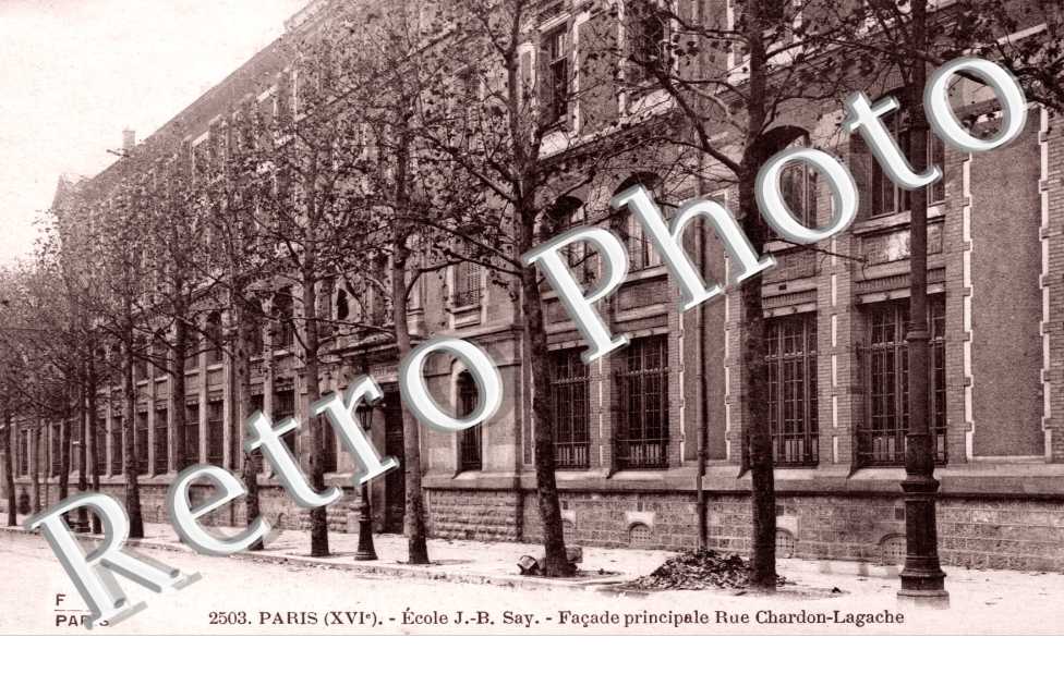 ECOLE Jean Baptiste SAY rue Chardon-Lagache