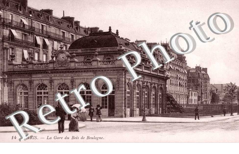 la gare du Bois de Boulogne