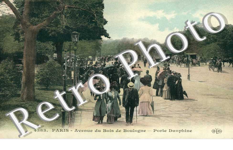 AVENUE DU BOIS DE BOULOGNE Porte Dauphine