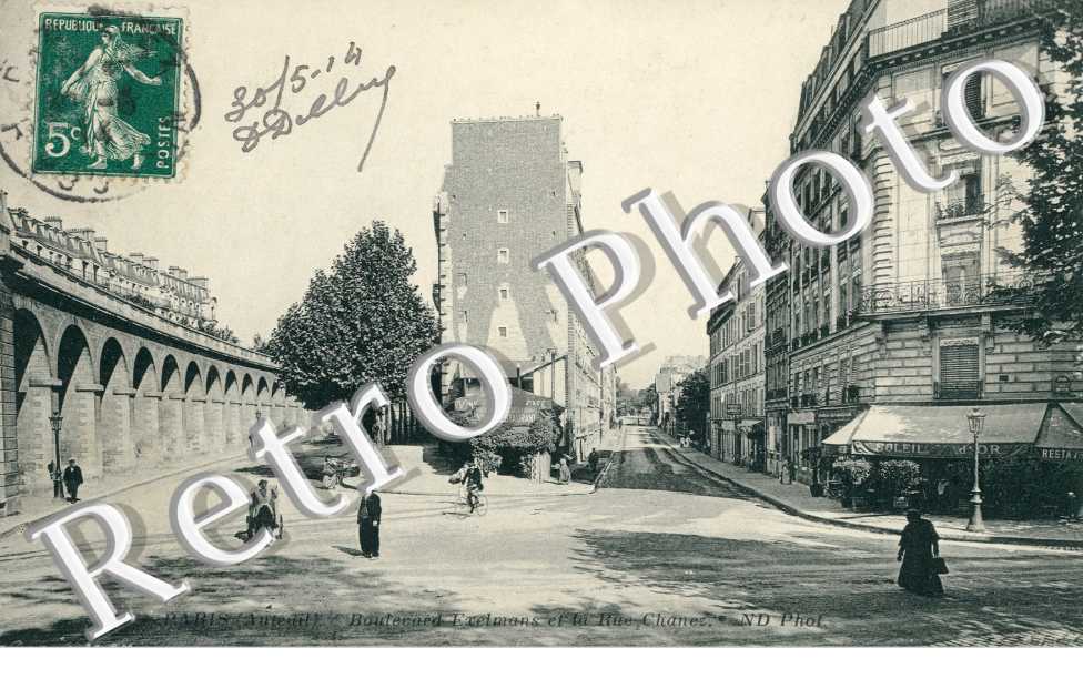 Boulevard d'Exelmans et la Rue Chanez