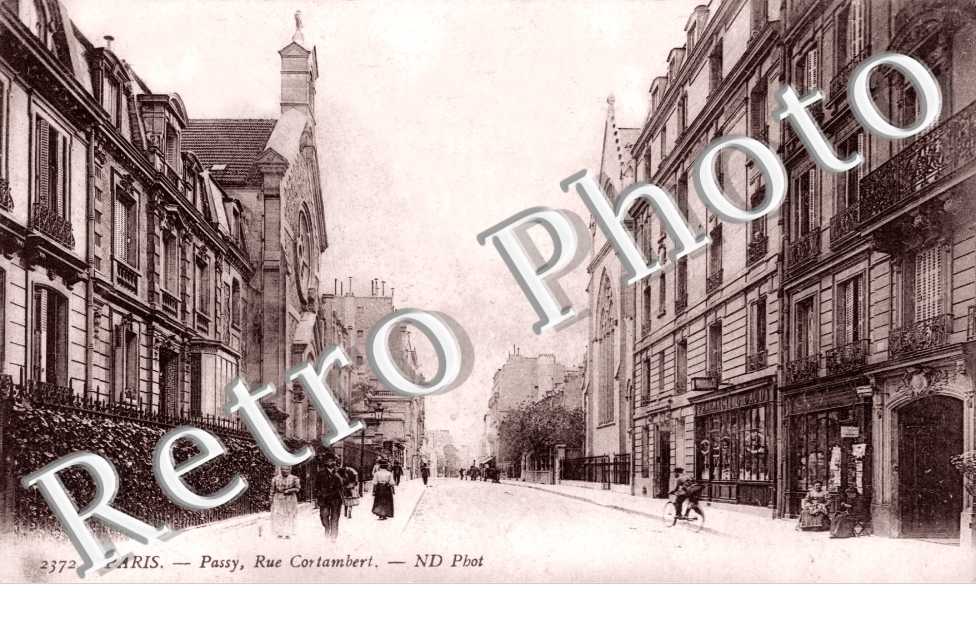 Passy, Rue Cortambert