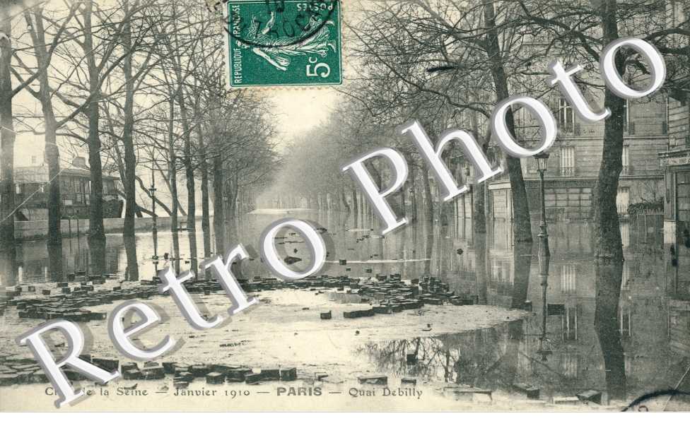 le quai Debilly - janvier 1910