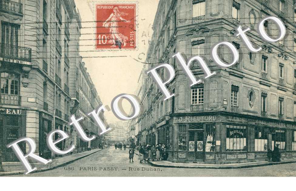 Passy, Rue Duban
