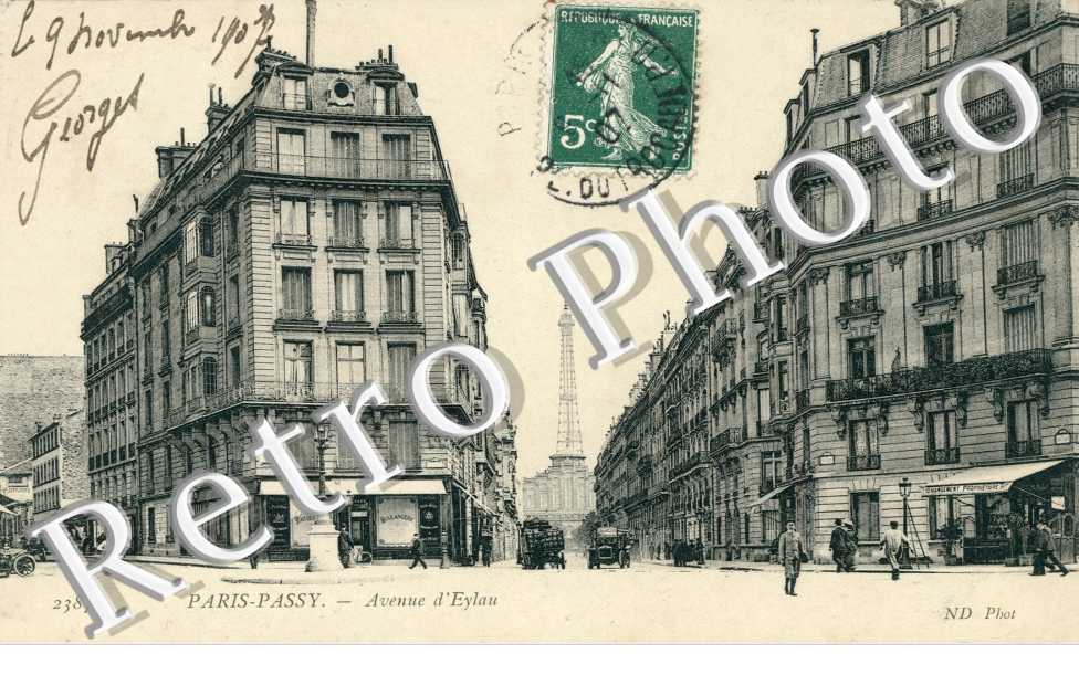 Passy, Avenue d'Eylau