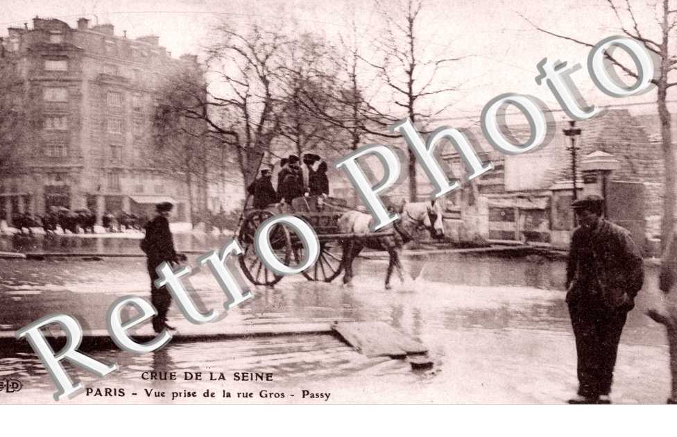 vue prise de la rue Gros - Passy