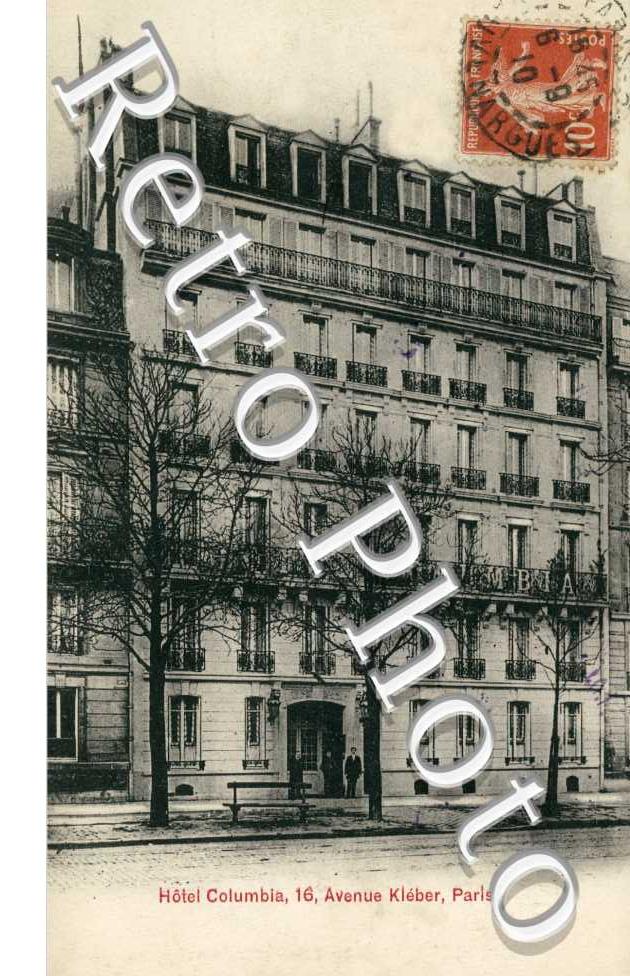 Hotel Columbia, Avenue Kleber