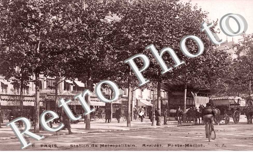 Station du Metropolitain, Porte Maillot
