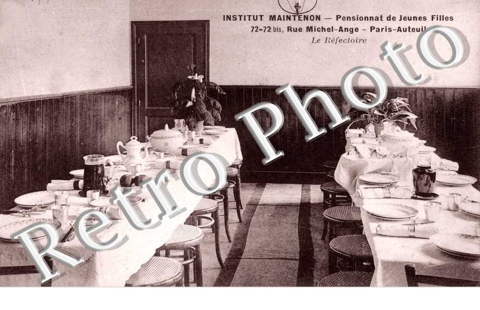 Institut Maintenon 72-72 bis rue Michel-Ange Auteuil