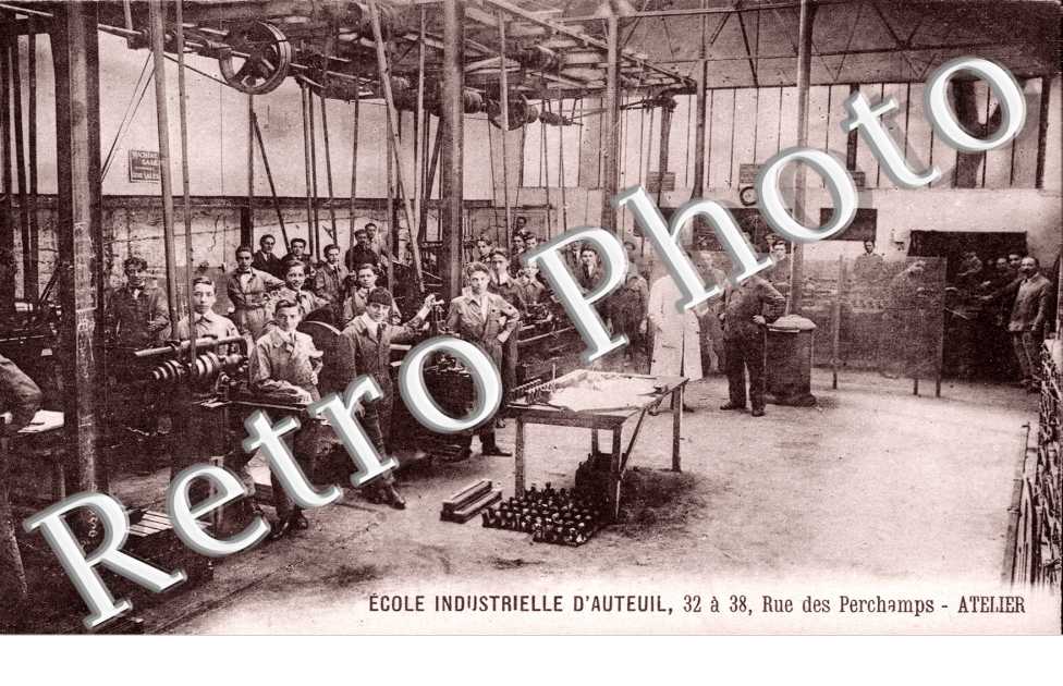 Ecole Industrielle d'Auteuil, Rue des Perchamps