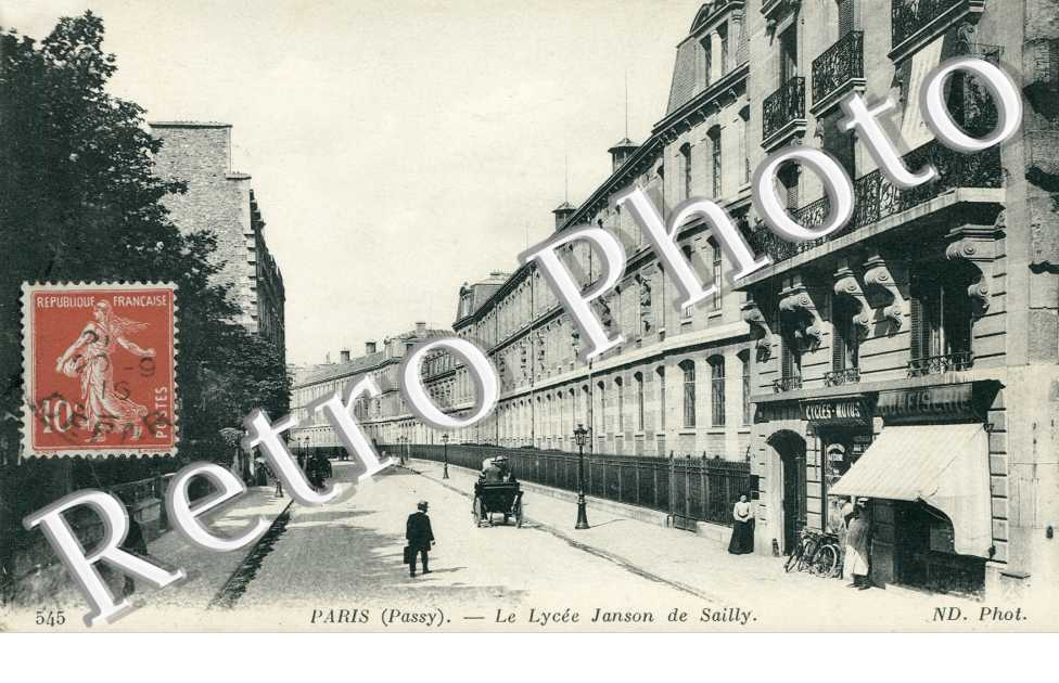 Lycee Janson de Sailly, 106 Rue de la Pompe