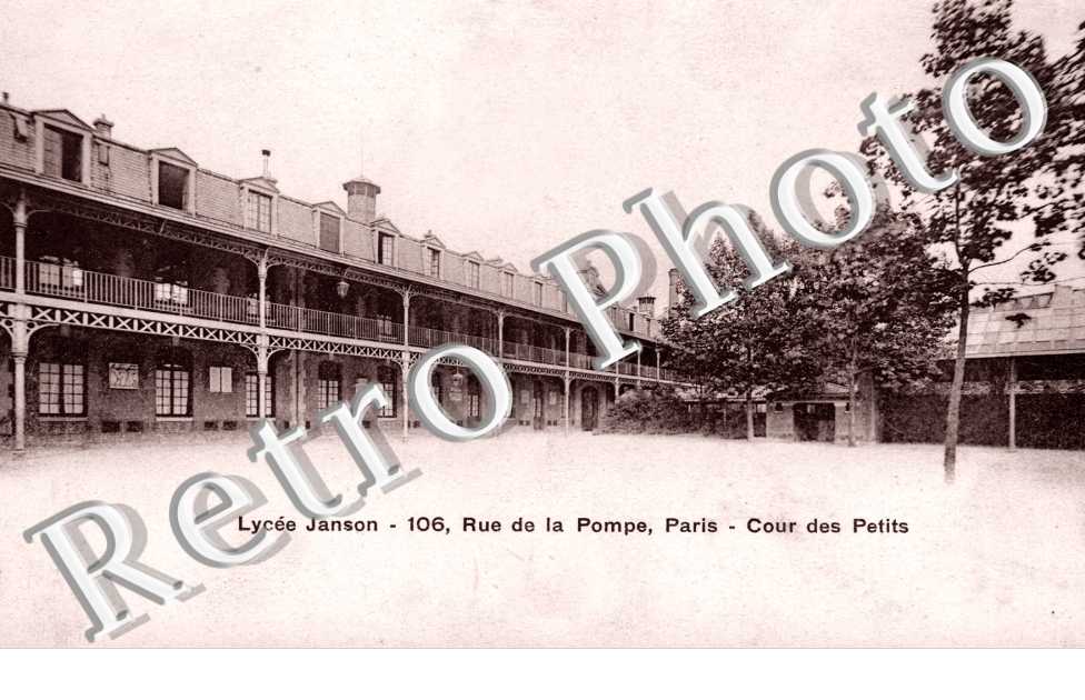 Lycee Janson de Sailly, 106 Rue de la Pompe
