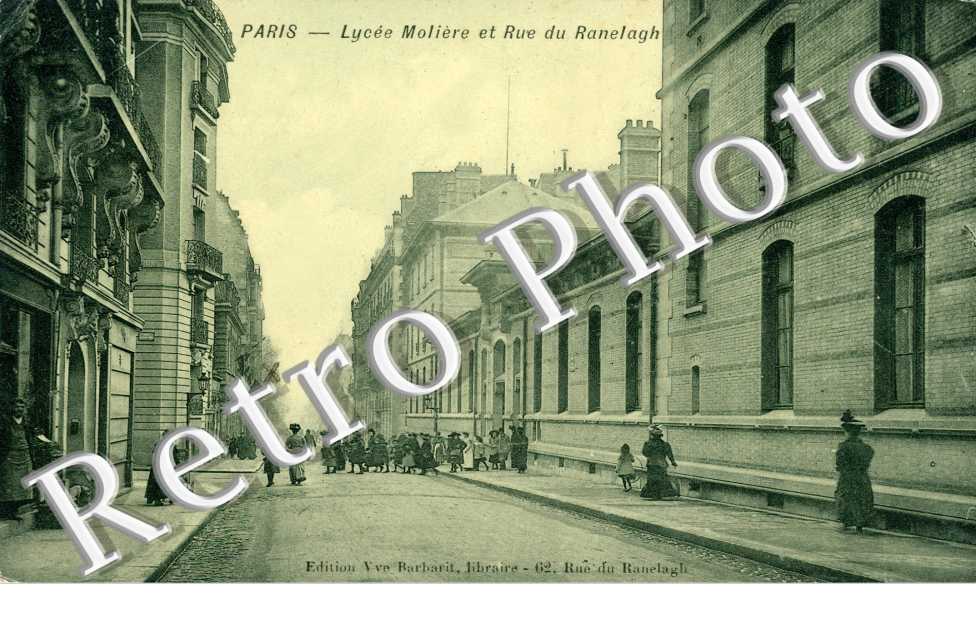 Lycee Moliere et Rue du Ranelagh